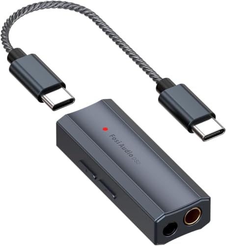 Amazon.co.jp: Fosi Audio DS2 USB C to AUX ヘッドホンアンプ DAC